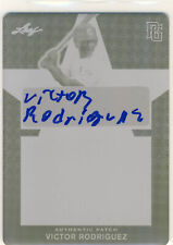 VICTOR RODRIGUEZ 2020 Leaf Perfect Game PG PLATE AUTO /1 FIU 1/1