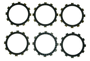 Clutch plate set, friction plates to fit Suzuki TS125R (1990-1996)