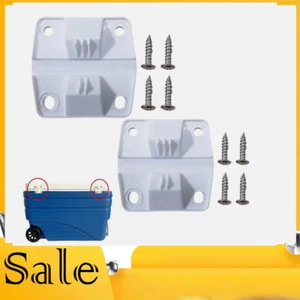 5283-1141 für COLEMAN COOLER KUNSTSTOFF SCHARNIER SET ERSATZ 2x SCHARNIERE 8x SCHRAUBEN - Bild 1 von 16