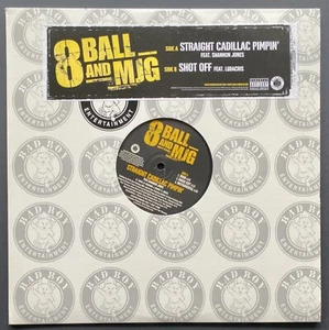 8BALL & MJG STRAIGHT CADILLAC PIMPIN FT SHANNON - SHOT OFF FT LUDACRIS 12" VINYL - Imagen 1 de 8