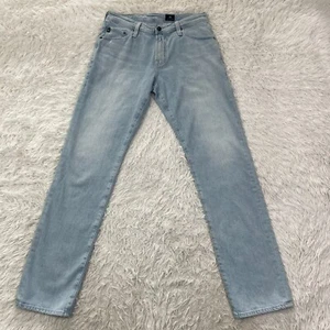 AG Adriano Goldschmied Pants Mens 30x34 Blue Graduate Tailored Leg Light Wash - Picture 1 of 14
