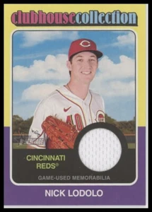 2024 Topps Heritage #CCR-NL Nick Lodolo Clubhouse Collection Relics - Picture 1 of 2