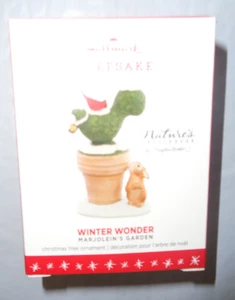 2016 - Hallmark Keepsake - Winter Wonder - Marjolein's Garden Ornament - New - Imagen 1 de 1
