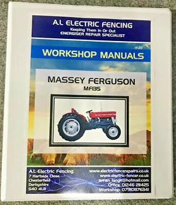 Massey Ferguson Workshop Manual MF135,150,165 - FREE DELIVERY - Picture 1 of 3