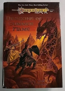 DragonLance Dragons of Summer Flame by Margeret Weis & Hickman 1st Print HC DJ - Imagen 1 de 8