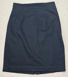 Falda lápiz negra Worthington talla 6 W hasta la rodilla para mujer - Imagen 1 de 12