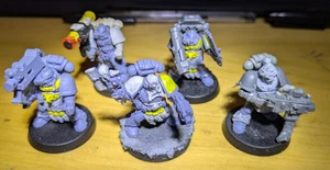 40k Space Wolves Long Fangs (Metall mit einigen Umbauten) - Bild 1 von 3