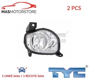 NEBELSCHEINWERFER PAAR SET TYC 19-0480001 2PCS I FÜR TOYOTA AVENSIS - Picture 1 of 5