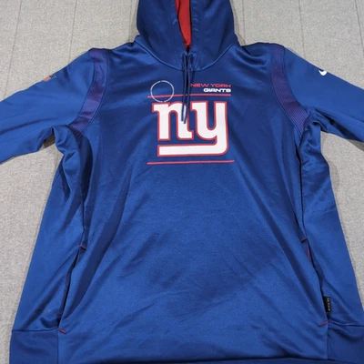 New York Giants Nike On Field Apparel Sudadera con Capucha Adulto Talla 2XL XXL NFL Foto 1 de 4