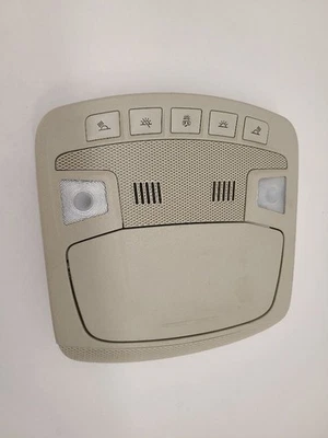 2017-2020 FORD FUSION Gray Front Roof Console Without Sunroof 17-20 - Image 1 of 4