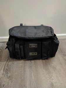  Hatch D1-BLACK Police Patrol Heavy Duty Black Water Resistant Nylon Bag A10C - Picture 1 of 12