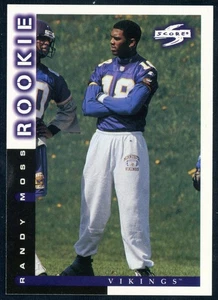 Puntuación Randy Moss #235 1998 Salón de la fama novato radiocontrol Minnesota Vikings - Imagen 1 de 2