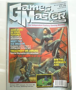 Games Master September 1990 02 Comic Book Good Condition - Picture 1 of 3