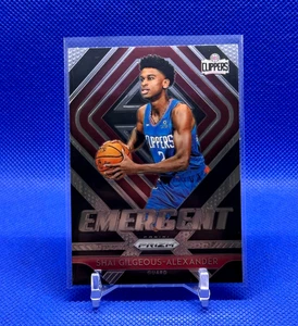 2018-19 Panini Prizm Shai Gilgeous-Alexander Inserto Emergente #11 Rookie RC MVP  - Foto 1 di 2