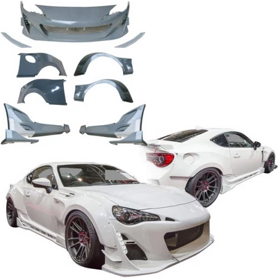 ModeloDrive FRP BLIT Wide Body Kit 11pc for 86 Toyota 17-20 modelodrive_119208 - Image 1 of 4