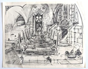 MEGA RARE Visions & Dreams Print from Apple Mary AUTOGRAPHED by Joel Beck! - Picture 1 of 1