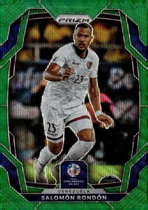 Panini Prizm Conmebol Copa América #109 Salomón Rondón Green Wave 2024 - Imagen 1 de 2