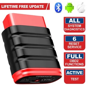 ThinkSafe BT Bidirectional OBD2 Scanner All System Diagnostic ABS SRS EPB Oil - Picture 1 of 22