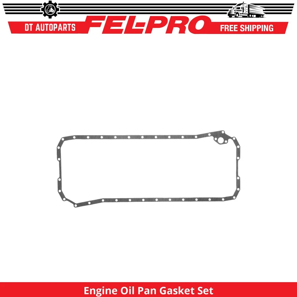 For 1994-2002 Dodge Ram 3500 5.9L L6 Engine Oil Pan Gasket Set Fel-Pro 1995 1996 - Image 1 of 1