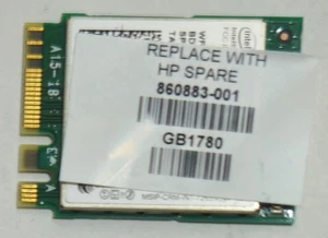 HP/INTEL 7265NGW DUAL BAND WIRELESS-AC  BLUETOOTH WIFI CARD 860883-001 - Picture 1 of 2