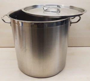 Olla gastronómica olla sopera Ø45x45cm 70L acero inoxidable para todo tipo de cocinas - Imagen 1 de 14