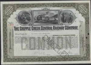 CRIPPLE CREEK CENTRAL RAILWAY COMPANY, 1931 - Picture 1 of 1
