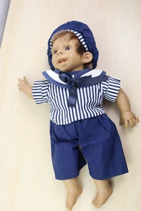 Art Marca Spain Expressions Doll wearing Cadet Dress 14 Inches Tall VGC - Picture 1 of 8