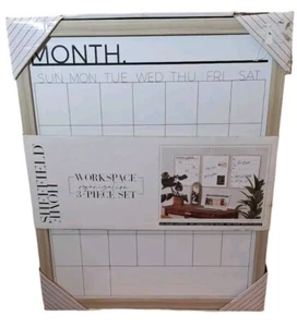 Sheffied Home Workspace 3 Piece Organization Wall Hangers - Picture 1 of 7