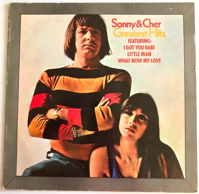 Sonny and Cher – Greatest Hits Vinyl LP Compilation - Label Misspress - Image 1 of 4