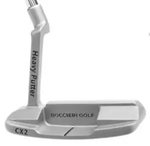BOCCIERRI MID-HEAVY HEAD PUTTER, EGK GRIP AND LENGTH CHOICE, RH APOLLO SHAFT - Picture 1 of 14