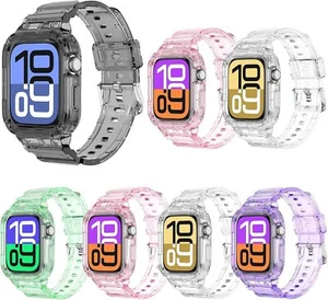 Funda Protectora + Correa para Apple Watch Correa 46mm 42mm Serie 10 con Estuche Antigolpes - Imagen 1 de 133