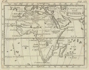 L' Afrique. Pre-Colonial Africa. BUFFIER. Niger flows west c1818 old map - Picture 1 of 1