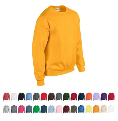 Herren Heavy Blend™ Crewneck Sweatshirt Sport- Freizeitpulli Arbeitspullover - Bild 1 von 4