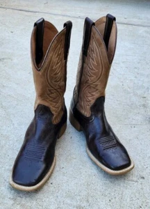 Ariat Brumby Fudgesickle Tumblin Western Boots Broad Square Toe Toddler Size 6 - Picture 1 of 8