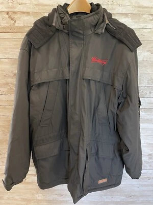 Abrigo negro Weatherproof Garment Co. L Budweiser chaqueta 3 en 1 para hombre 18500174 6086 Foto 1 de 4