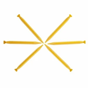 Tienda de campaña/toldos de plástico de alta resistencia para caravanas de campamento 220 mm de largo 24 piezas - Imagen 1 de 4