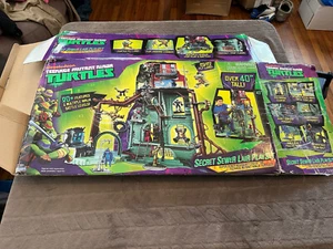 Playmates TMNT Teenage Mutant Ninja Turtles 2012 Secret Sewer Lair Playset Box - Picture 1 of 13