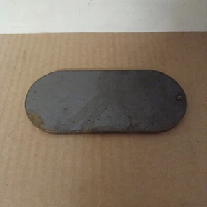 Mild Steel Laser Cut Sheet Steel Rounded Rectangle Base Plate UK - Picture 1 of 5