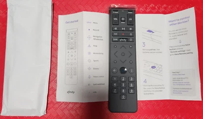 XFinity Comcast XR15 V2 Voice Control Remote for X1 Xi6 Xi5 XG2 Xid w/Backlight - Image 1 of 4