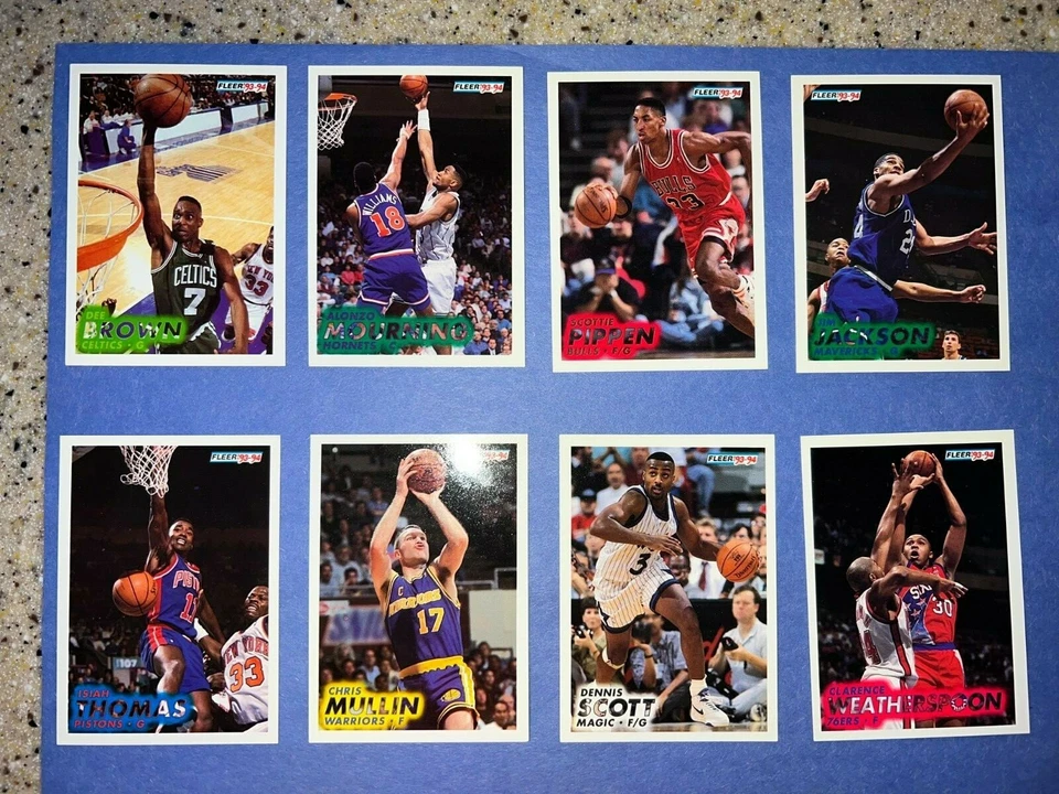1993-94 FLEER SERIES 1 & 2 BASKETBALL CARDS YOU CHOOSE 10-400 NBA CARD FREE SHIP - Image 1 of 4