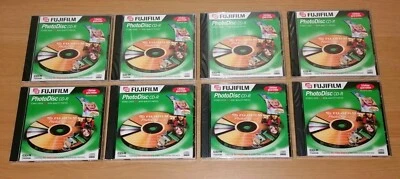 8x Fujifilm PhotoDisc CD-R 700MB Blank Data Discs Recordable UV Protection - NEW - Image 1 of 4