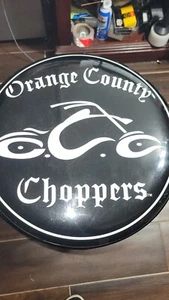 RARE 2004 Orange County Choppers American Chopper Bar Stool 29 Inches Tall - Picture 1 of 19