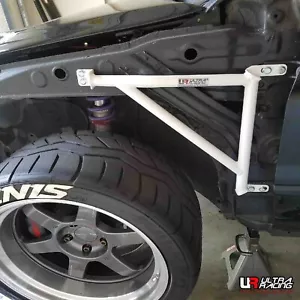 FOR MITSUBISHI LANCER EVO 789 CT9A 2001-2007 ULTRA RACING 3 POINTS FENDER BRACE - Bild 1 von 8