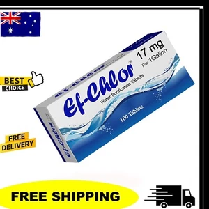 Ef-Chlor 17 Mg Water Purification Tablets / 100 Tablets - Picture 1 of 8