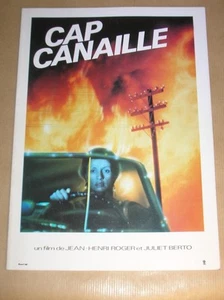 RARE DOSSIER DE PRESSE DU FILM "CAP CANAILLE" / JULIET BERTO / BON ETAT - Imagen 1 de 1