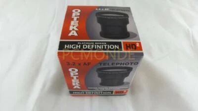 Opteka 3.2x AF High Def II 37mm 52mm Telephoto Camcorder Lens (OP-3200HD2) - Image 1 of 3