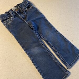 Children’s Place Girls Blue Bootcut Jeans 3T Adjustable Waist