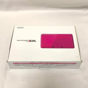 Nintendo 3DS Console in Glossy Pink – Retro Handheld Game System - Picture 1 of 6