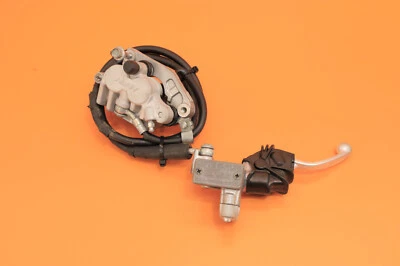 2005 05-15 WR450F WR 450F OEM Front Brake Caliper Bracket Master Cylinder Hose - Image 1 of 4