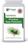 Saw Palmetto Extract 2500mg 90 Capsules -UK Manufactured- GMP Standards Prowise
